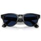 Rayban Glasses Headliner Gen 2 Low Bridge Fit Sunglasses with Clear and Sapphire Transitions Lenses in Shiny Black, , large