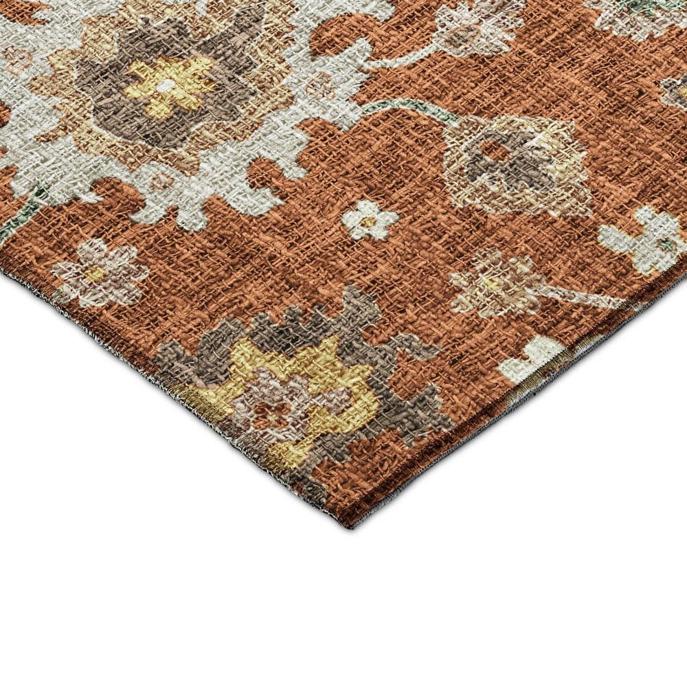 Dalyn Rug Company Portico PO6 Paprika 2&#39;3&quot; x 7&#39;6&quot; Runner, , large
