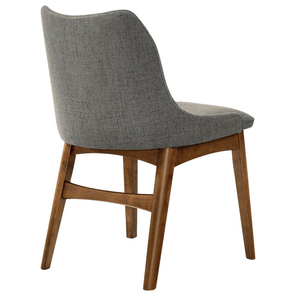 Blue River Westmont and Azalea 5-Piece Dining Set with Charcoal Cushion in Walnut, , large