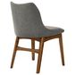 Blue River Westmont and Azalea 5-Piece Dining Set with Charcoal Cushion in Walnut, , large