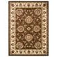 Safavieh Lyndhurst LNH555 8" x 11" Brown and Ivory Area Rug, , large