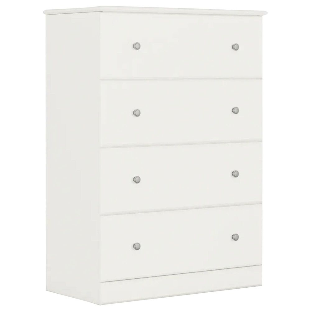 Lemoore Essential 32" 4-Drawer Chest in Rockport White, , large