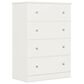 Lemoore Essential 32" 4-Drawer Chest in Rockport White, , large