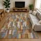Dalyn Rug Company Kenner Abstract Copper 5" x 7"6" Area Rug, , large