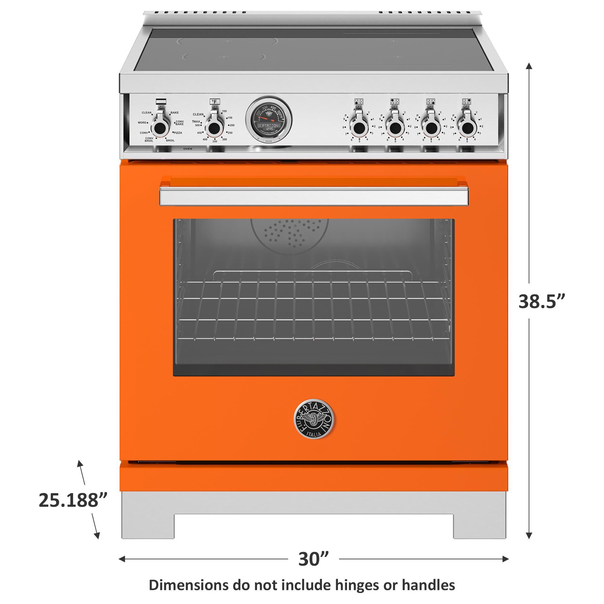 Bertazzoni induction range manual on sale