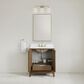 37B Fenwick 30" Single Bathroom Vanity in Kona with Glossy White Composite Stone Top and Backsplash, , large