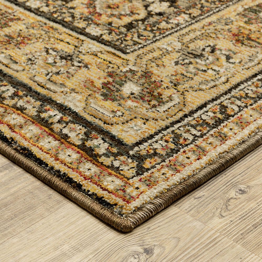 Oriental Weavers Andorra 8&#39;6&quot; x 11&#39;7&quot; Brown and Gold Area Rug, , large