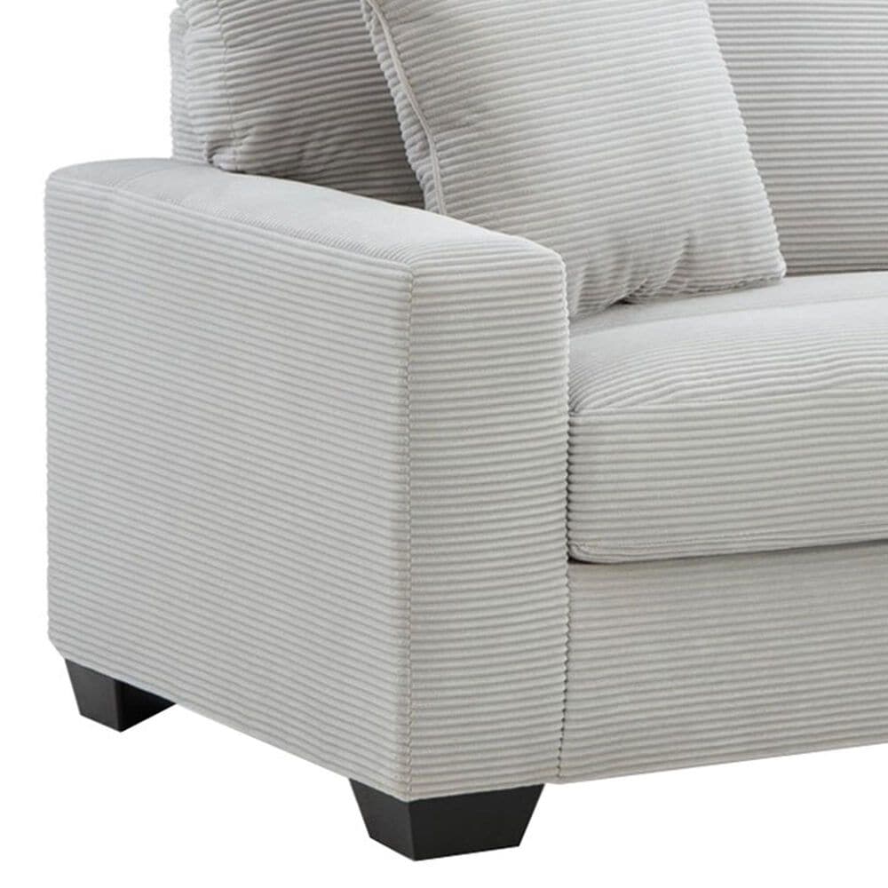Ashley Greenbriar Stationary Sofa Chaise in Smoke, , large