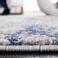 Safavieh Aston ASN718 5"3" Square Grey and Navy Area Rug, , large