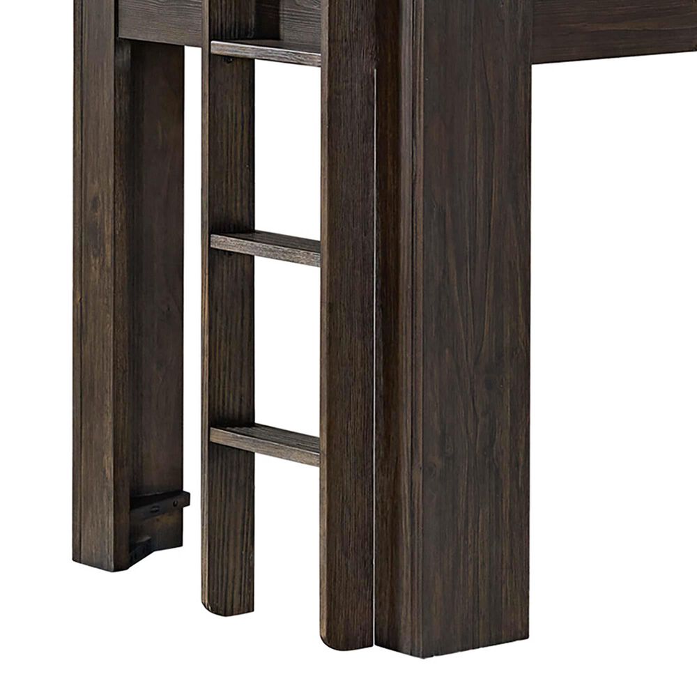 Eastern Shore Bello Twin Low Loft Bed in Cocoa, , large