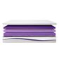 Purple 9.25" Plush King Mattress in a Box + 4-Piece Softstretch Sheets in Stormy Grey, , large