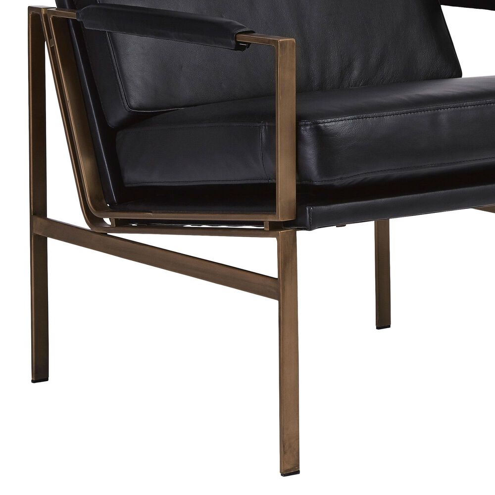 Ashley Puckman Accent Chair in Black (Set of 2), , large