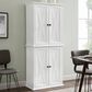 Crosley Furniture Clifton Tall Pantry in Distressed White, , large
