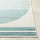 Surya Alfresco 5"3" Square Light Silver, Beige, Nickel and Pewter Indoor/Outdoor Area Rug, , large
