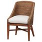 Baxton Studio Jasper Side Chair in Brown Wash, , large