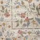 Rifle Paper Co. x Loloi Laurel Peacock Garden 9"2" x 12"2" Cream Area Rug, , large