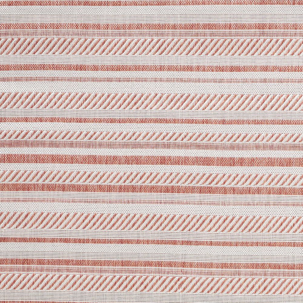 Surya Eagean EAG-2423 Rust, Ivory, Dusty Pink and Dusty Coral 5&#39;3&quot; x 7&#39;7&quot; Indoor/Outdoor Area Rug, , large