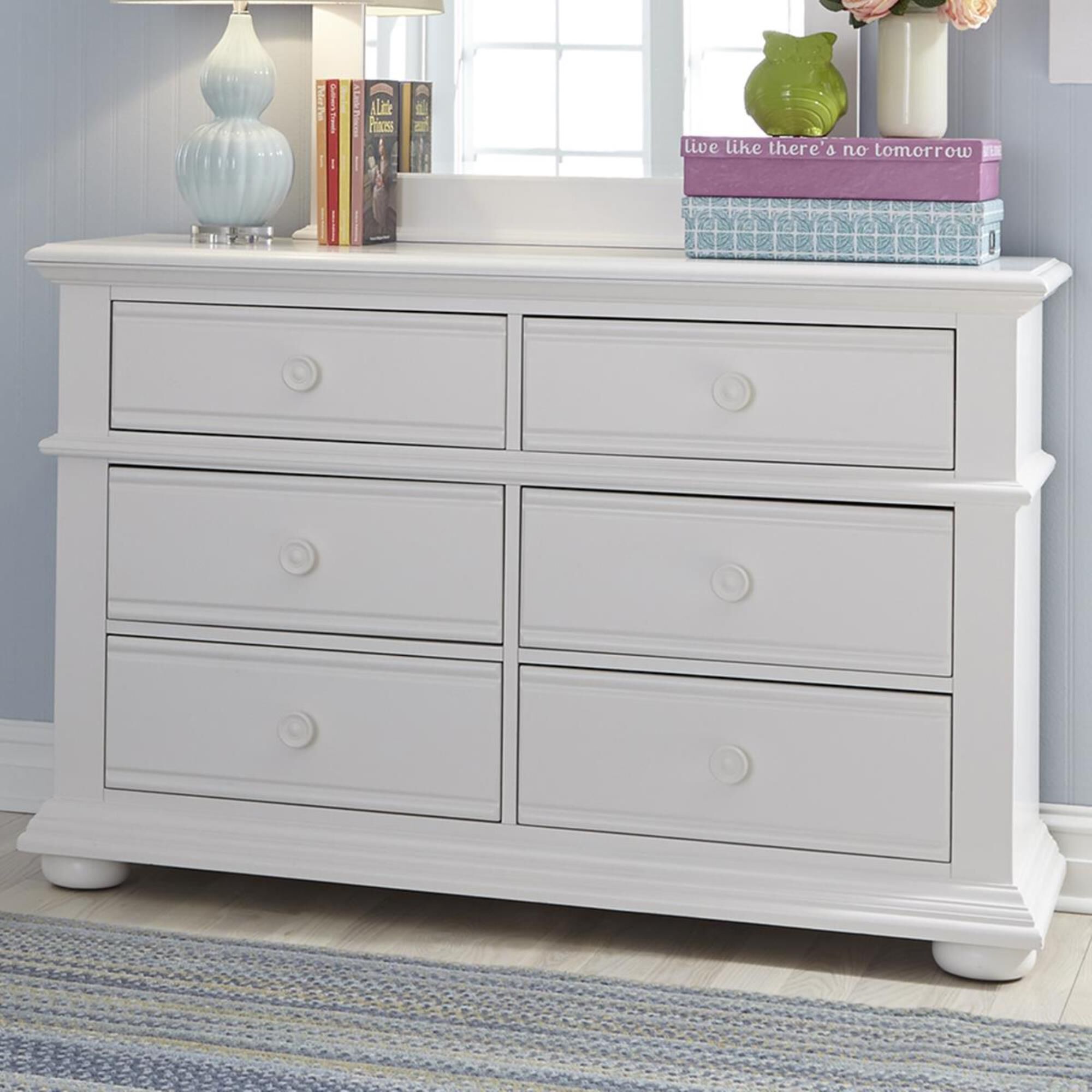 White sales youth dresser
