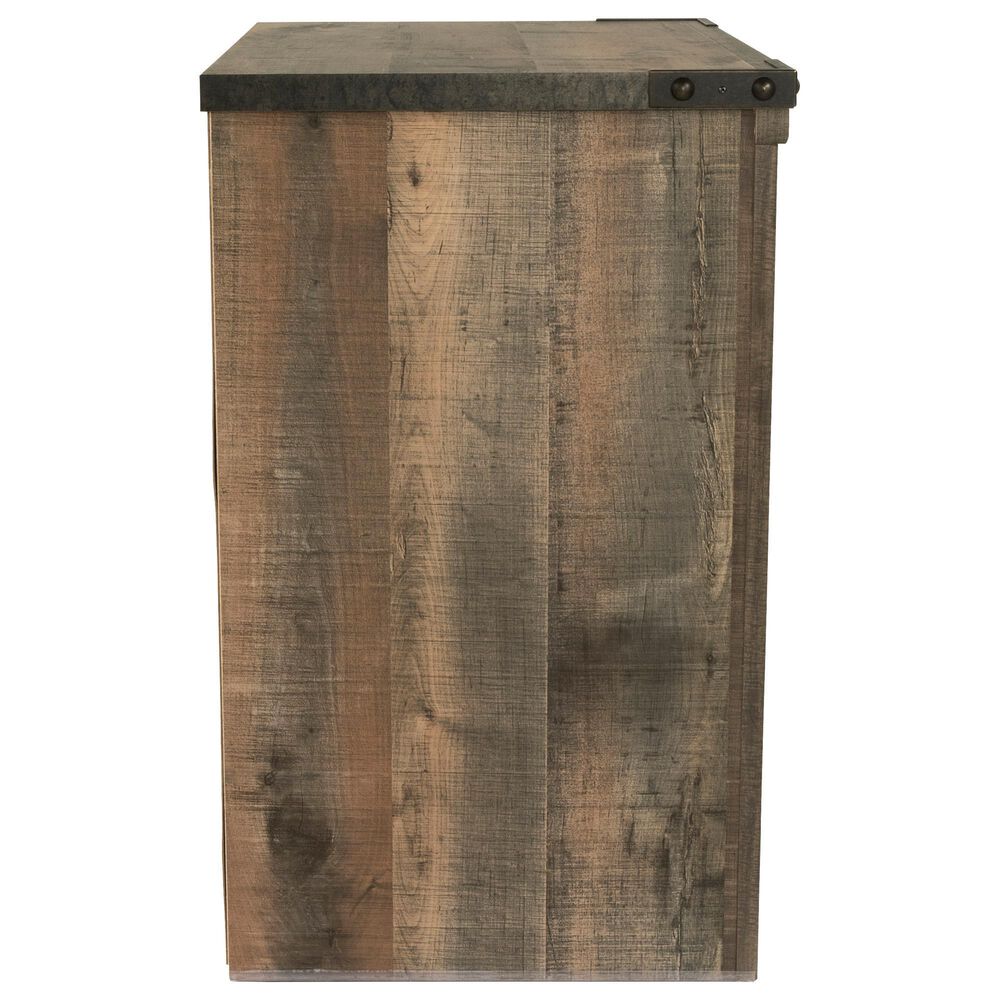 Ashley Trinell 1 Drawer Nightstand in Brown with 2 USB Type C Ports, , large