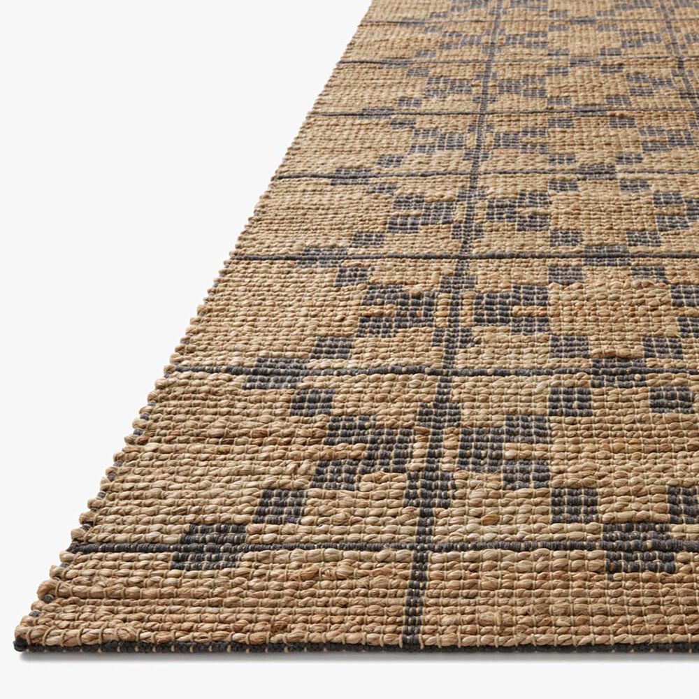 Chris Loves Julia x Loloi Judy 5&#39; x 7&#39;6&quot; Natural and Graphite Area Rug, , large