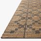 Chris Loves Julia x Loloi Judy 5" x 7"6" Natural and Graphite Area Rug, , large