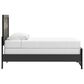 Ashley Broachmyn Twin Panel Bed in Black and Gray , , large
