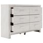 Ashley Altyra 6 Drawer Dresser in White, , large