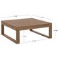 Linon Home Decor Silas Coffee Table in Natural, , large