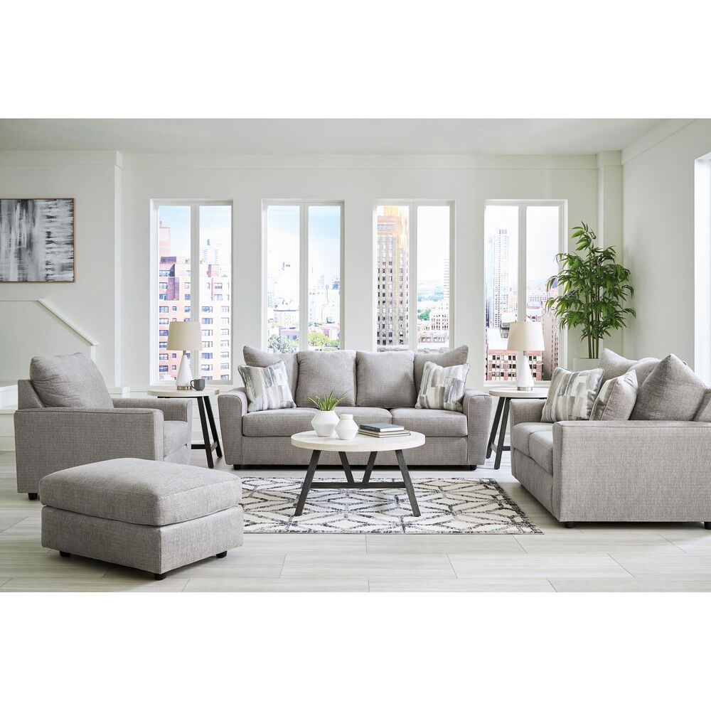 Ashley Stairatt Stationary Sofa and Loveseat Set in Anchor, , large