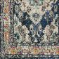 Safavieh Monaco MNC243N-26 2"2" x 6" Navy/Light Blue Runner, , large