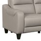 Ashley Mercomatic Power Reclining Sofa in Gray, , large