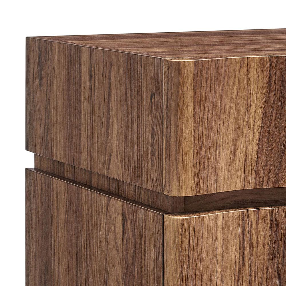 Modway Isola 2 Drawer Nightstand in Walnut, , large