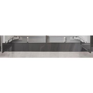 Sub Zero 60" Integrated Dual Wide Kickplate in Stainless Steel, , large