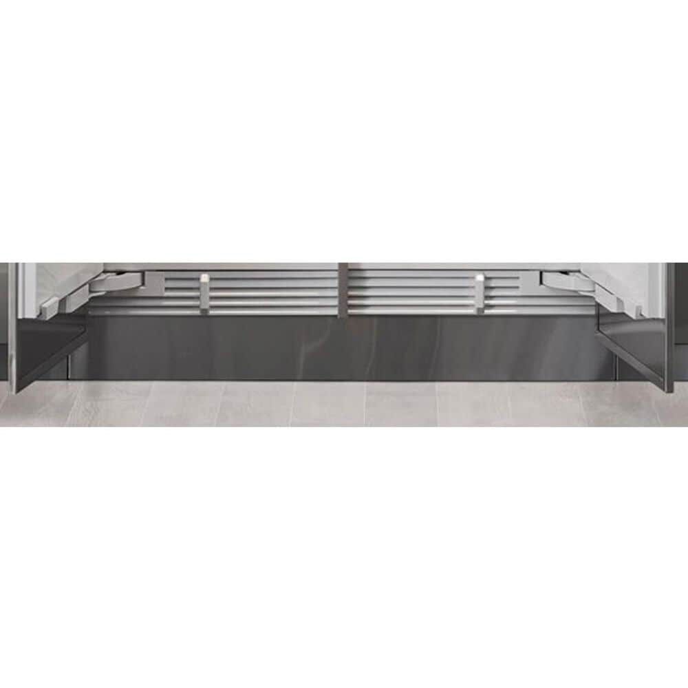 Sub Zero 60" Integrated Dual Wide Kickplate in Stainless Steel, , large