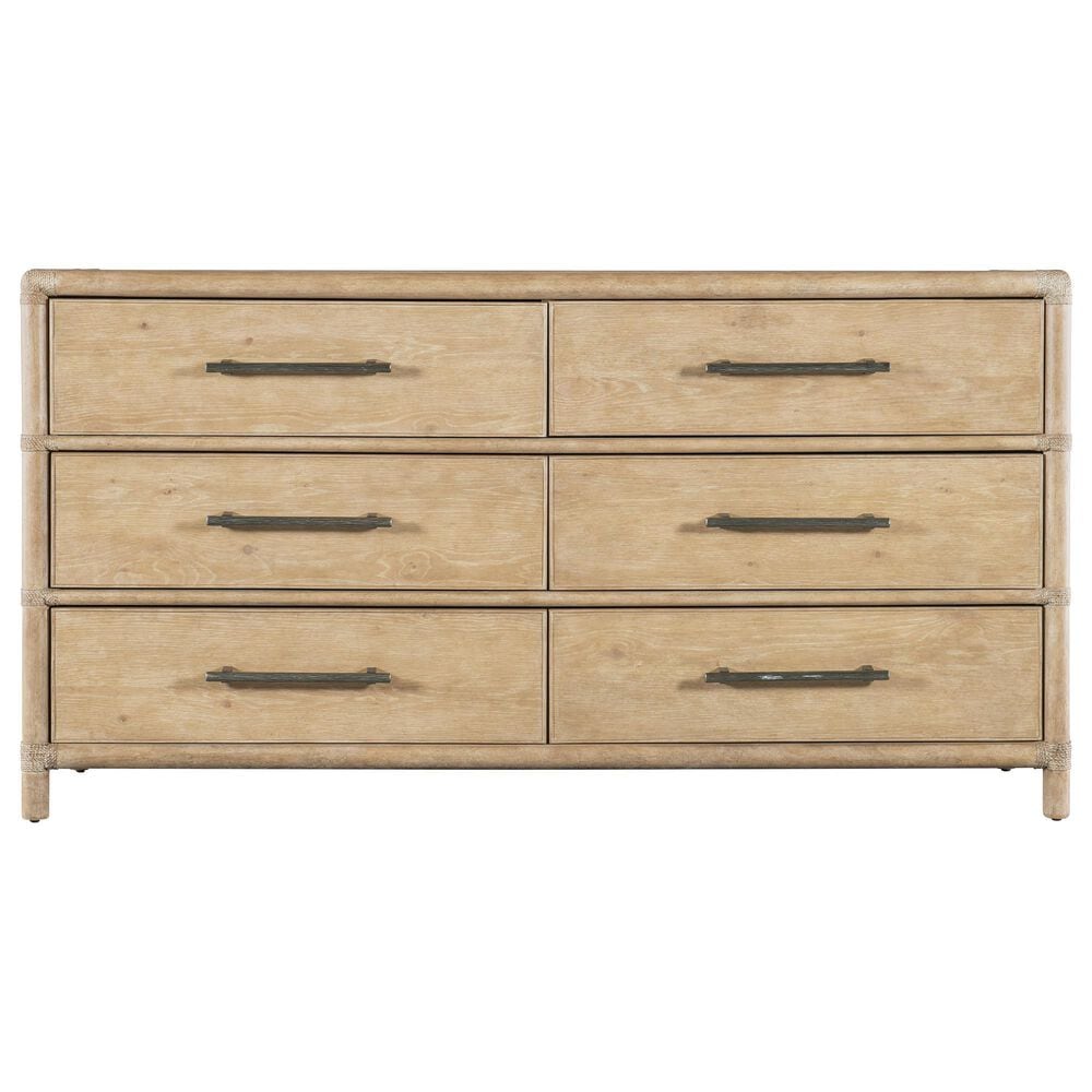 Hooker Furniture Retreat 5-Piece King Bedroom Set in Dune, , large