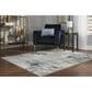 Ashley Wrenstow 5"3" x 7"3" Gray, Blue and Brown Area Rug, , large