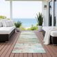 Dalyn Rug Company Lumara Seafoam 2"3" x 7"6" Indoor/Outdoor Runner, , large
