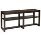 Ashley Breckington Sofa Table in Dark Brown, , large