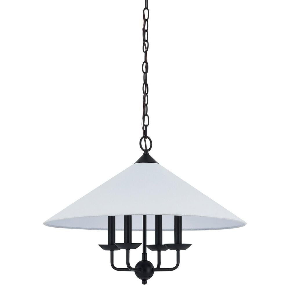 Southern Lighting Colson 4-Light Pendant in Black, , large