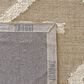 L&R Resources Geoblend Beige and Natural 9" x 12" Area Rug, , large
