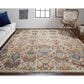 Feizy Leylan 5"6" x 8"6" Ivory and Multicolor Area Rug, , large