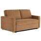 Lifestyle Solutions Tyler Convertible Sleeper Sofa in Rust, , large