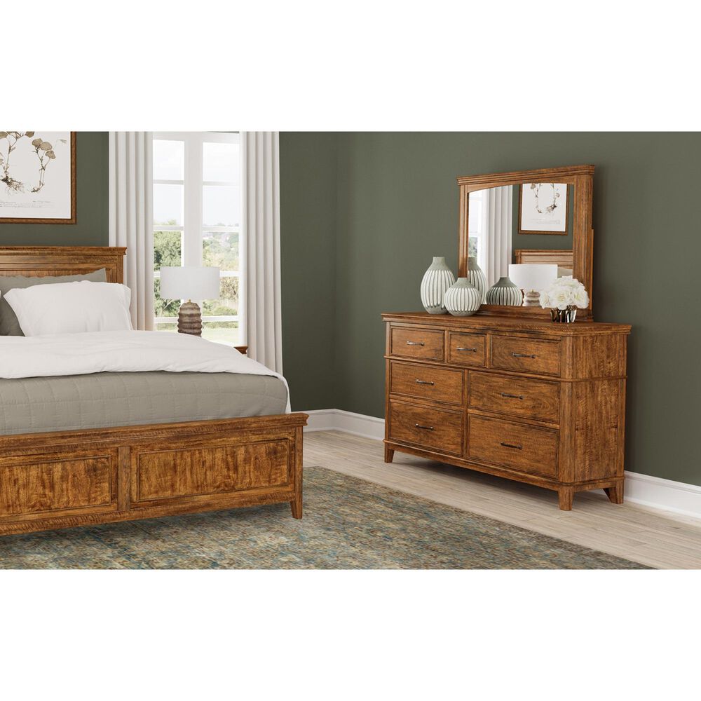A-America Bandalier 3-Piece King Bedroom Set in Warm Russet, , large