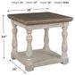 Ashley Havalance Rectangular End Table in Gray and White, , large