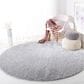 Safavieh August Shag AUG900G 8"6" Round Silver Area Rug, , large