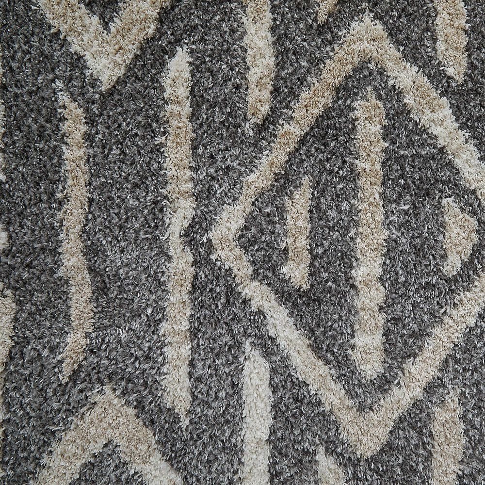Feizy Mynka 2&#39; x 3&#39; Gray Area Rug, , large