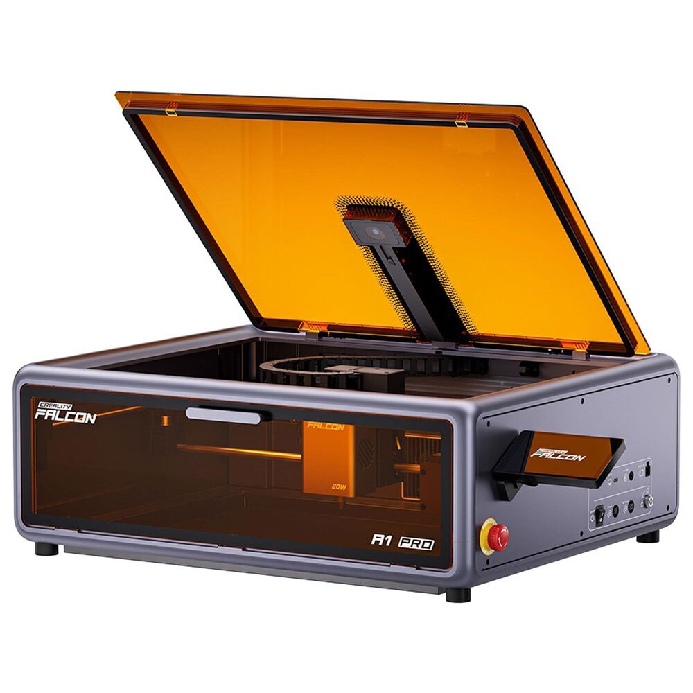 Creality 3D Technology Falcon A1 Pro 20W Laser Engraver and Cutter in Black, , large