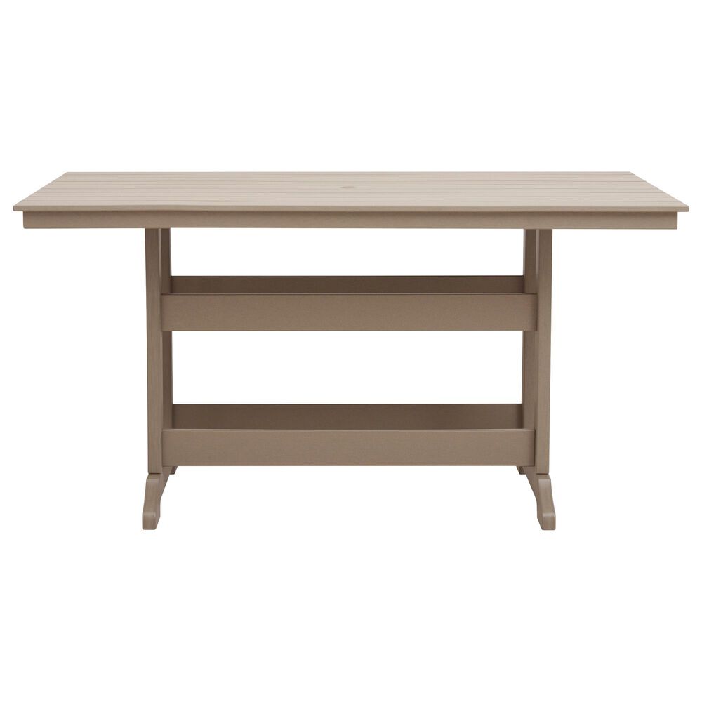 Ashley Seacliff Beach Counter Table in Medium Brown, , large