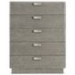 Bernhardt Monolith 5-Drawer Chest in Wirebrushed Oak, , large