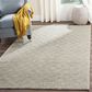 Safavieh Natura NAT503A 4" x 6" Ivory and Light Grey Area Rug, , large